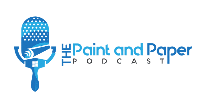 What is wallpaper - the paint and paper podcast logo