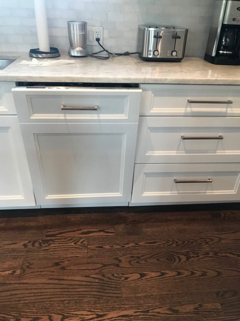 paint peeling from cabinets - cabinet refinishing st. charles
