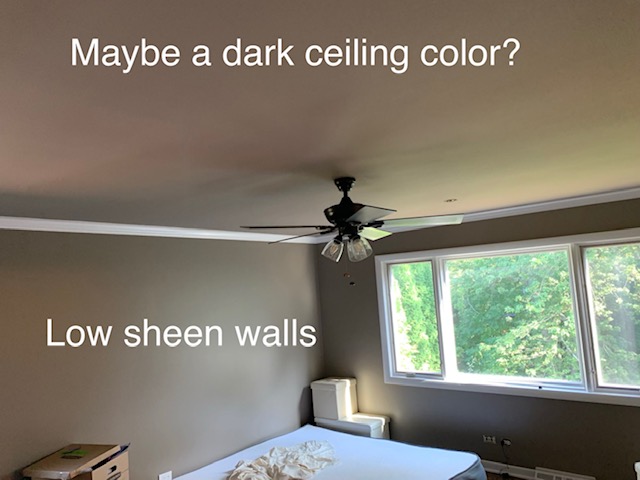 painting ceiling - interior painting services
