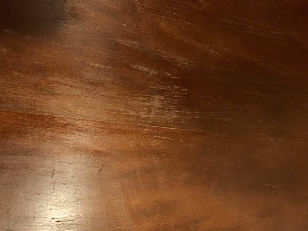 stain not sticking to wood