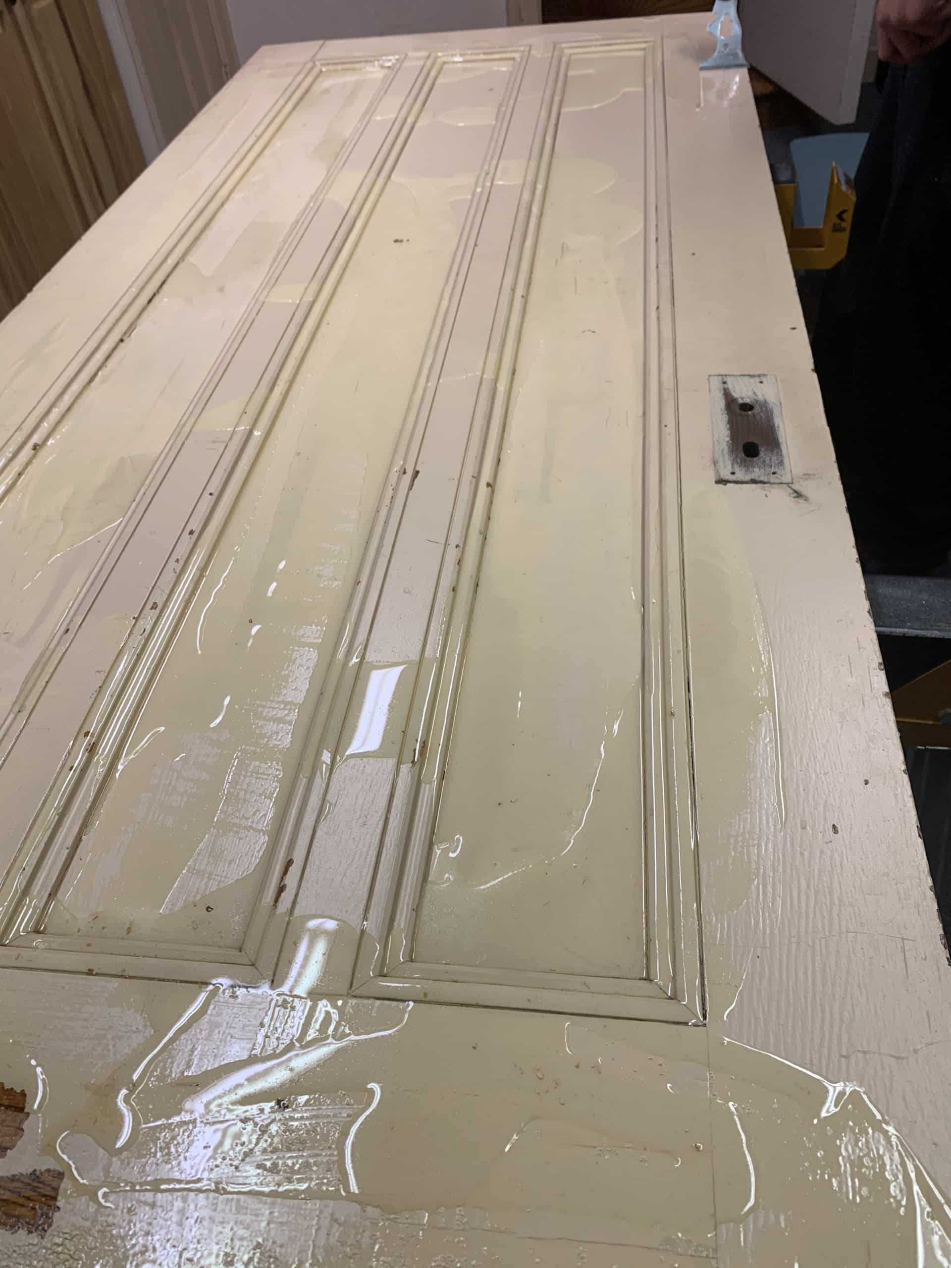 Stripping Paint from Oak Doors
