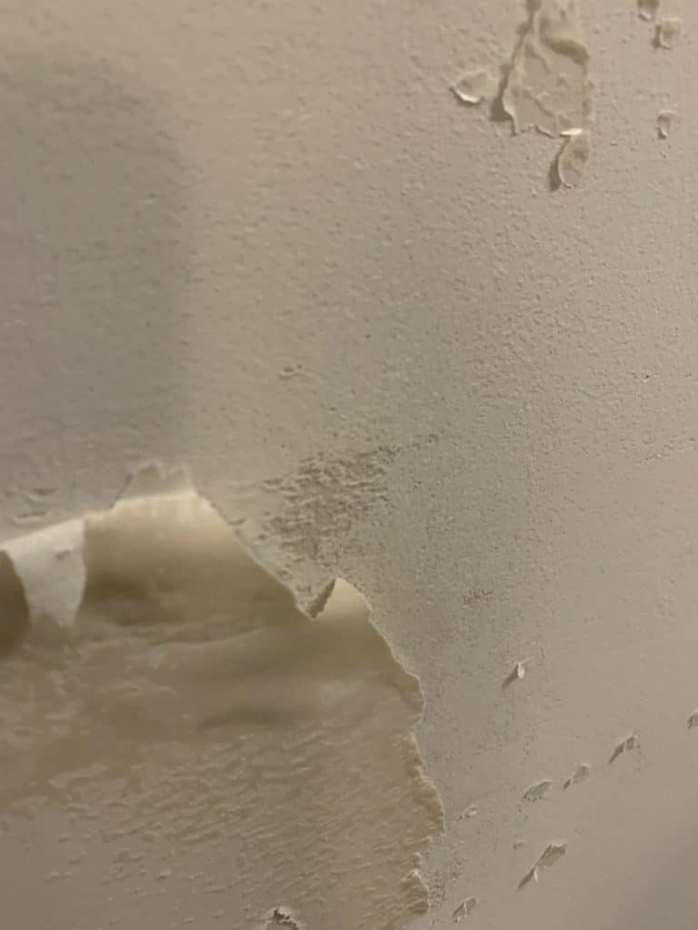 Why you need to wash wallpaper glue from your walls