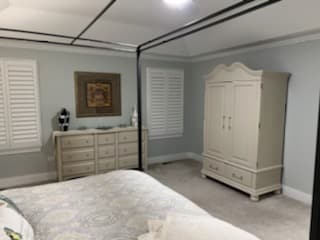 repainted bedroom furniture